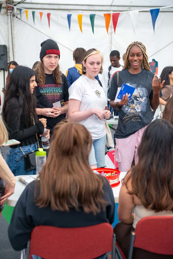 WelcomeFest societies and volunteering fair